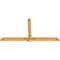 Ekena Millwork Eugene Rough Sawn Timber Gable Bracket, Western Red Cedar, 108"W x 58"H x 4"D x 6"F, 13/12 Pitch GBW108X58X0406EUG00RWR - alternate 4